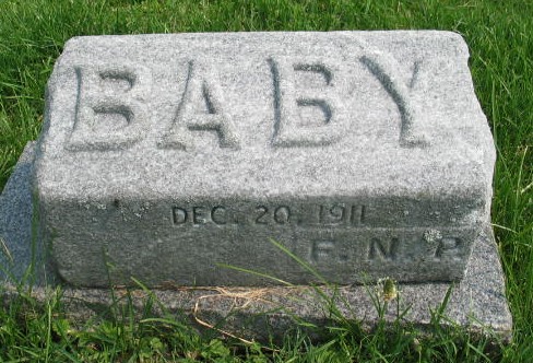 Baby Powers tombstone